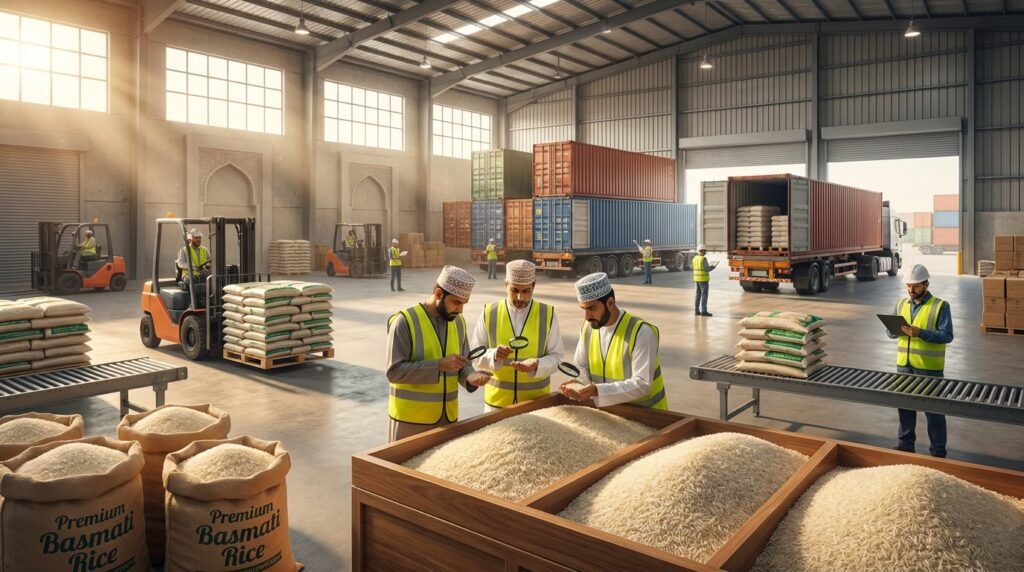 Rice suppliers in Oman