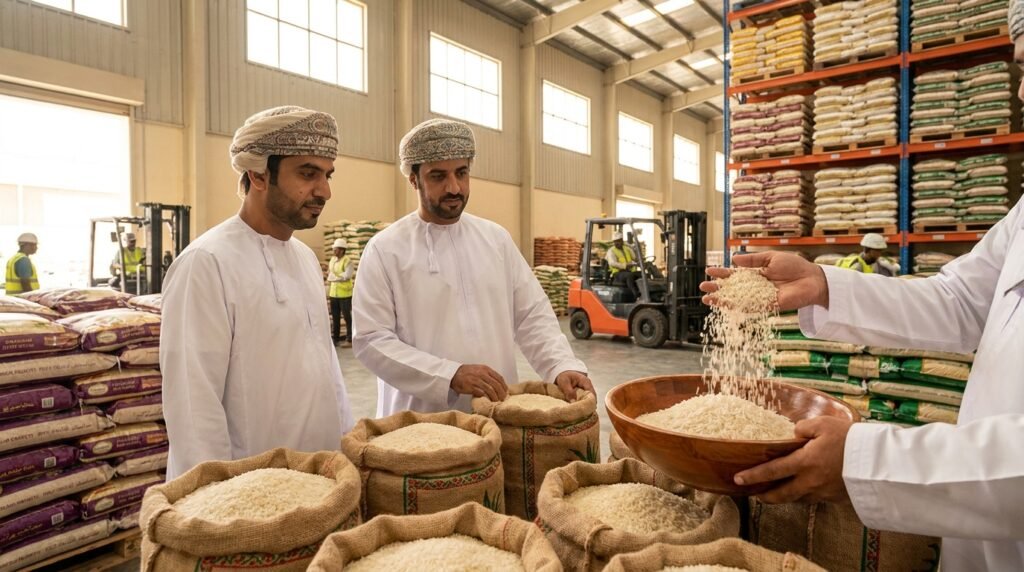 Rice suppliers in Oman